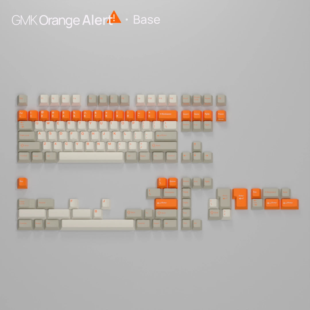 GMK CYL Orange Alert Keycaps
