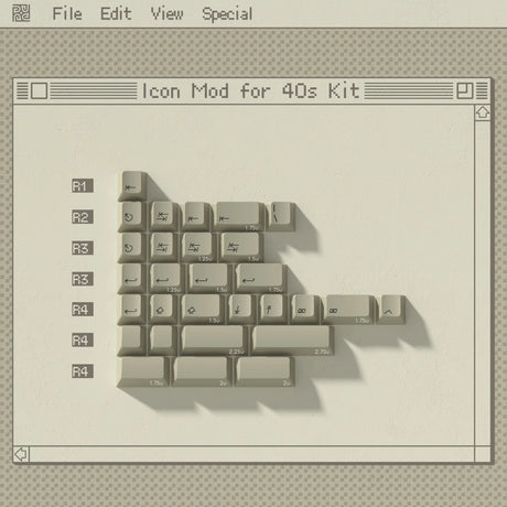 PBTfans 1984 Keycaps - Divinikey