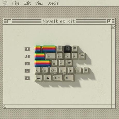 PBTfans 1984 R2 Keycaps - Divinikey
