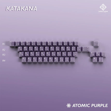 PBTfans Atomic Purple Keycaps - Divinikey