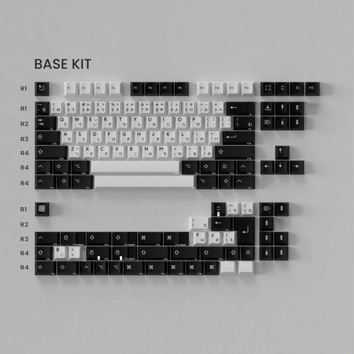 PBTfans Basic Weeb Keycaps - Divinikey