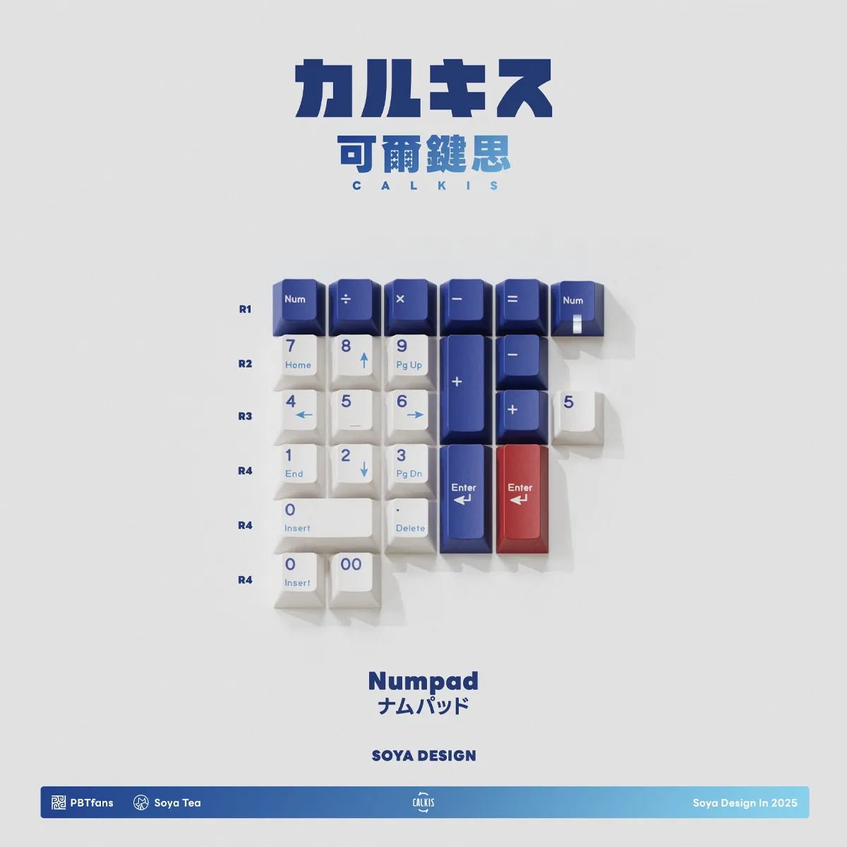 PBTfans Calkis Keycaps - Divinikey