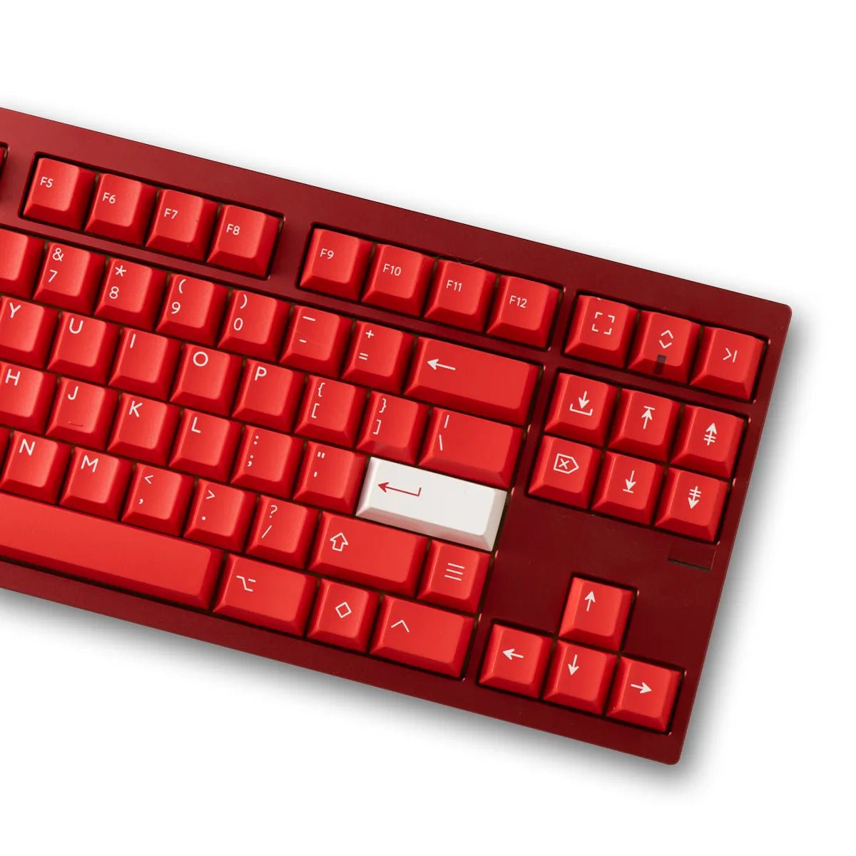 PBTfans Courage Red Keycaps - Divinikey