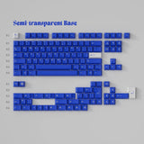 PBTfans Klein Blue R3 Keycap Set - Divinikey