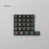 PBTfans Less but Better Dark Keycaps - Divinikey