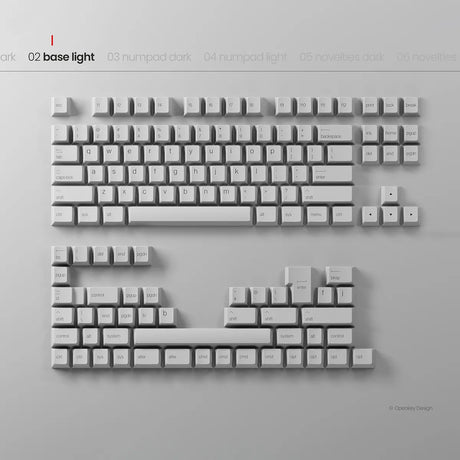 PBTfans Less but Better Dark Keycaps - Divinikey