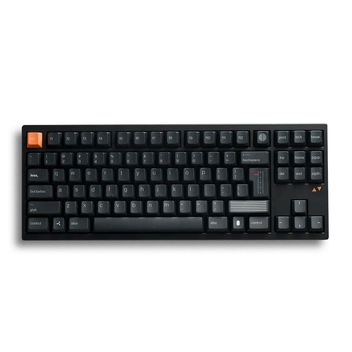 PBTfans Less but Better Dark Keycaps - Divinikey