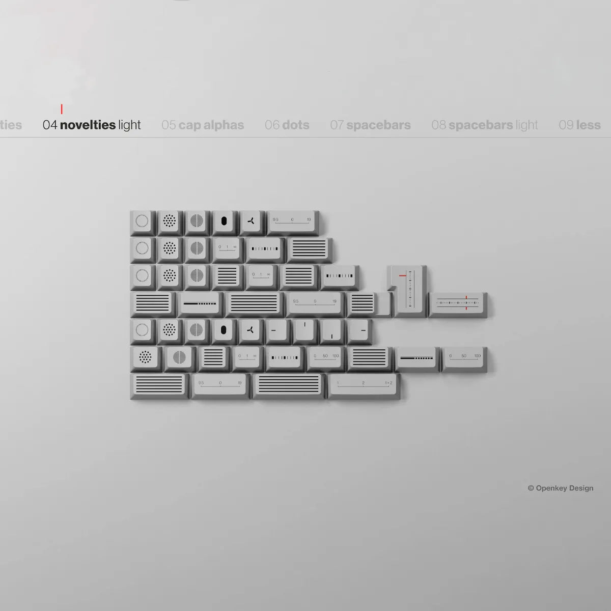 PBTfans Less but Better Keycaps - Divinikey