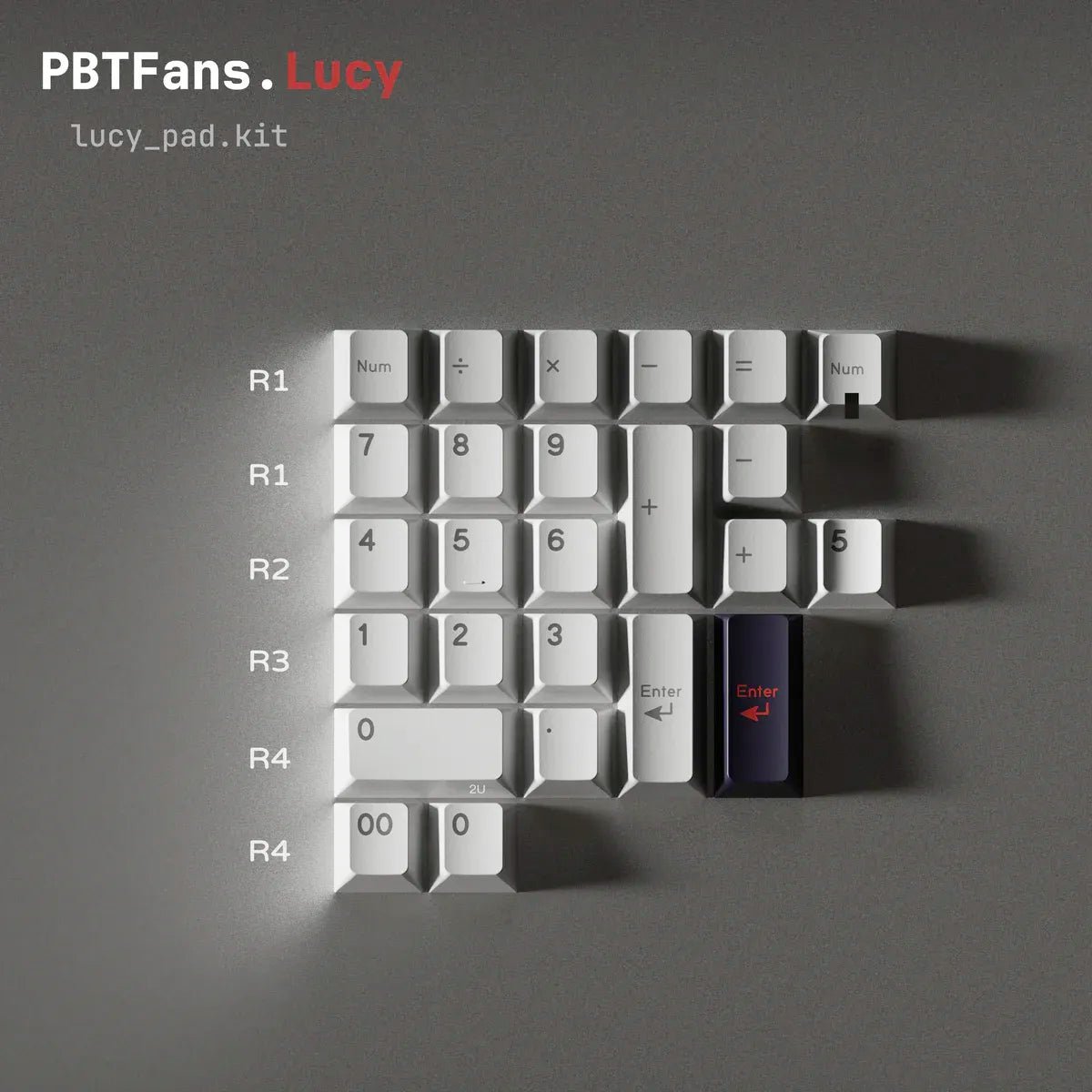 PBTfans Lucy Keycap Set - Divinikey