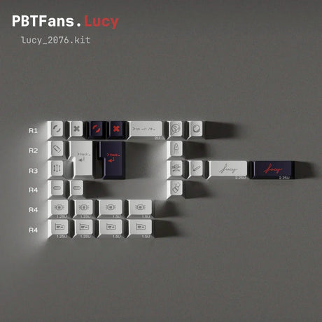 PBTfans Lucy Keycap Set - Divinikey