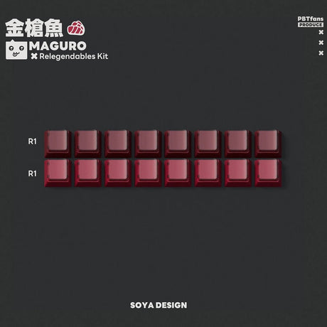 PBTfans Maguro Keycaps - Divinikey