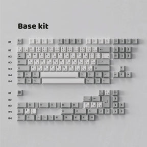 PBTfans Modern Japanese Desko Keycaps - Divinikey