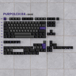 PBTfans Purpolch R3 Keycap Set - Divinikey