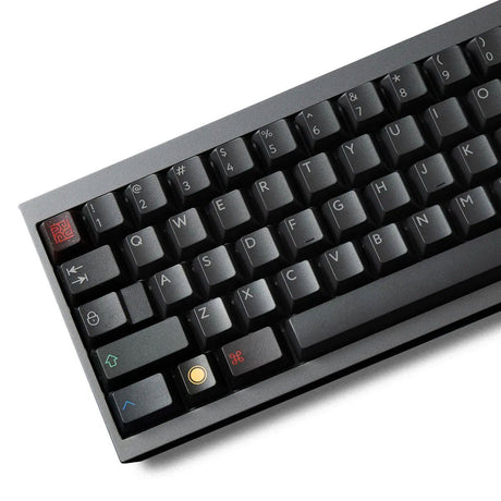 PBTfans Retro Dark Lights R2 Keycaps - Divinikey