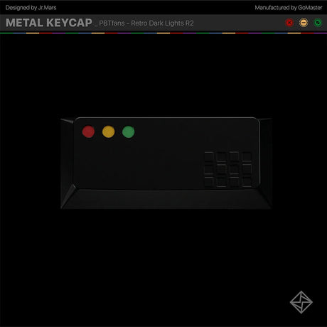 PBTfans Retro Dark Lights R2 Keycaps - Divinikey