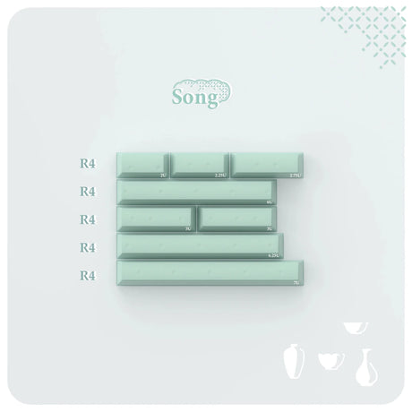 PBTfans Song Keycaps - Divinikey