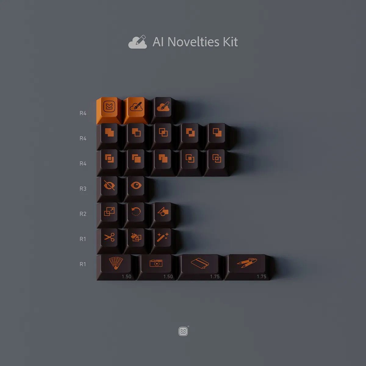 Creative Keycap ePBT Creative Studio PBT Keycap Set – Divinikey