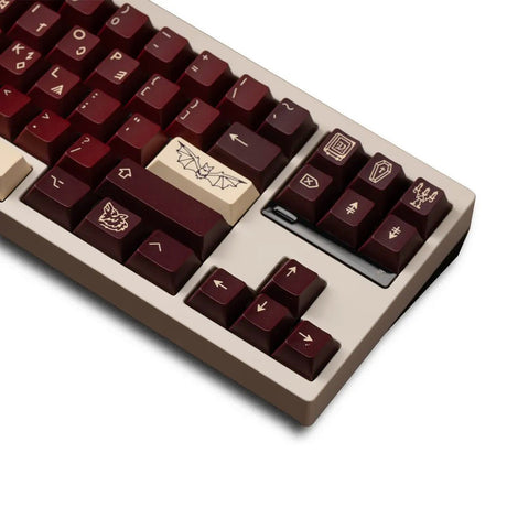 [Preorder] PBTfans Count Dracula Keycap Set - Divinikey