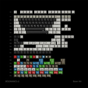 [Preorder] PBTfans Resonance R2 Keycap Set - Divinikey