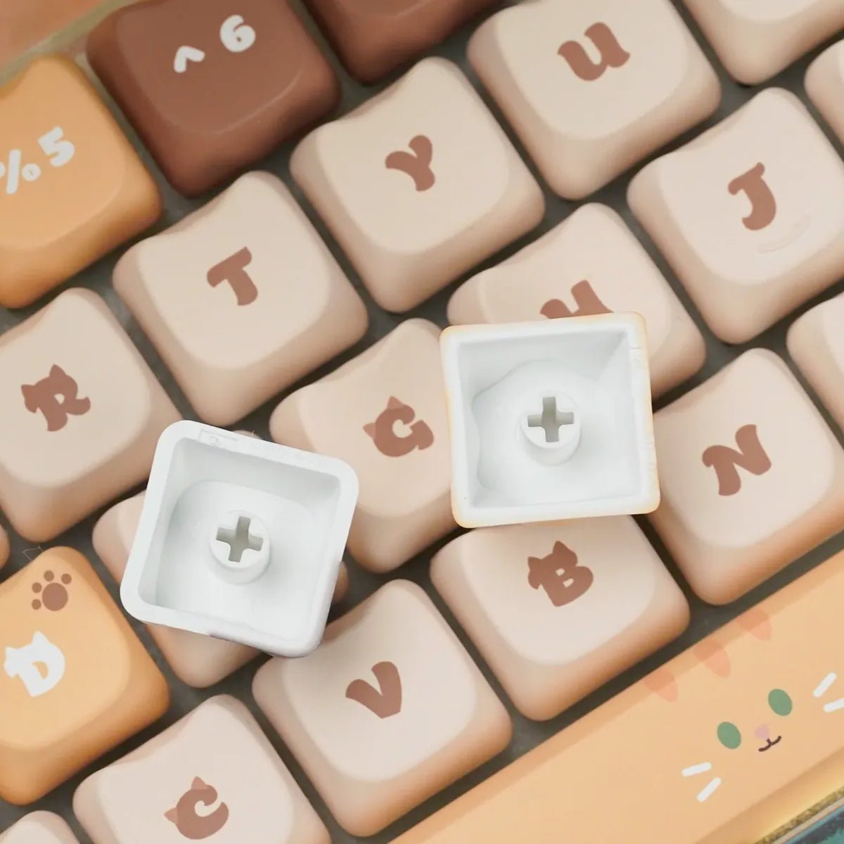 Soulcat MAO Cat Stack Keycap Set - Divinikey