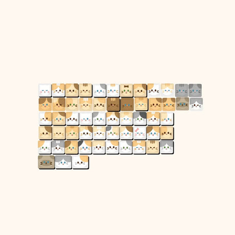 Soulcat MAO Cat Stack Keycap Set - Divinikey