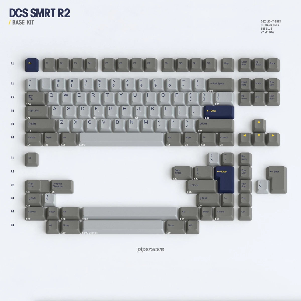SP DCS SMRT Keycaps - Divinikey