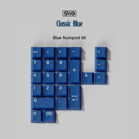 SWG Classic Blue Keycaps - Divinikey
