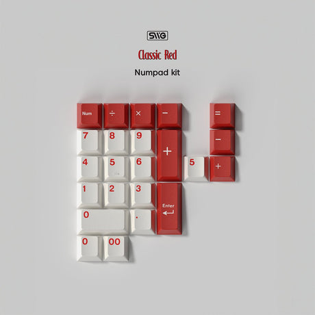 SWG Classic Red Keycaps - Divinikey