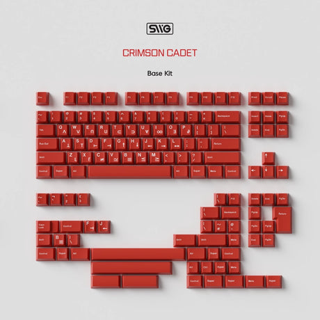 SWG Crimson Cadet Keycaps - Divinikey