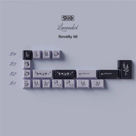 SWG Lavender Keycaps - Divinikey
