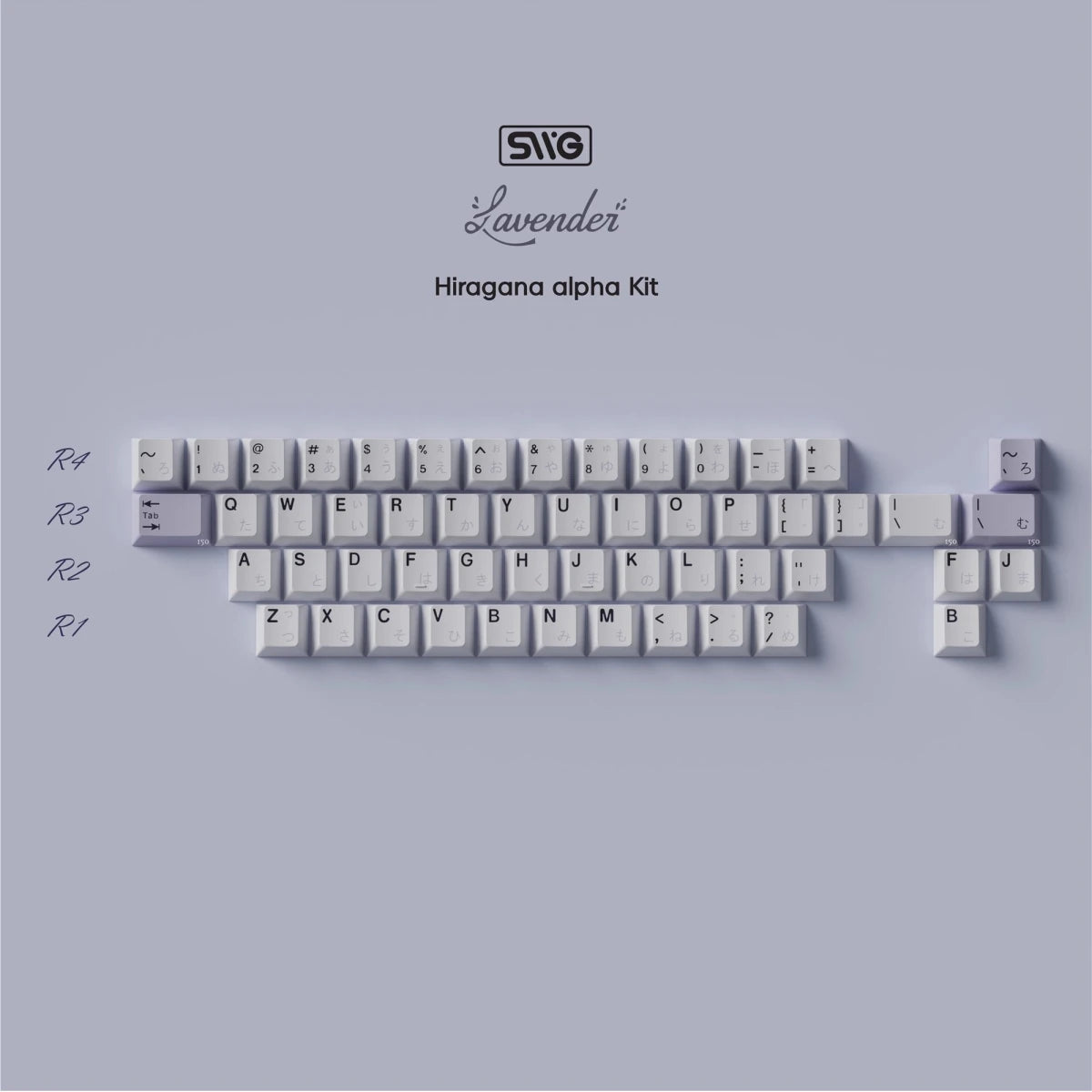 SWG Lavender Keycaps - Divinikey