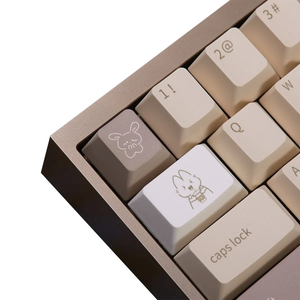 Toffee Rabbit Keycap Set - Divinikey