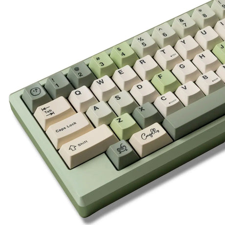 TUT Bubble Tea Matcha Keycaps - Divinikey