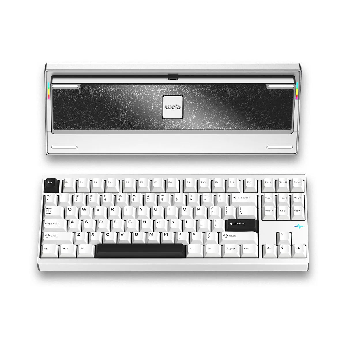 WOBKEY Crush80 Reboot Pro Silver キーボード WOBKEY Crush80 Reboot Keyboard – Divinikey