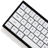 Akko Black on White Keycap Set Doubleshot ABS - Divinikey
