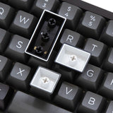 Akko Black & Silver Keycap Set Doubleshot PBT - Divinikey