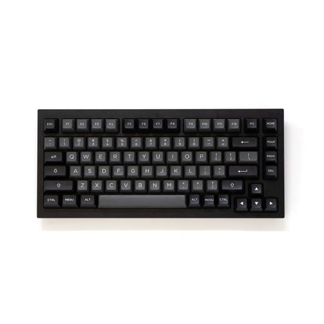 Akko Black & Silver Keycap Set Doubleshot PBT - Divinikey