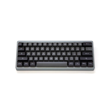 Akko Black & Silver Keycap Set Doubleshot PBT - Divinikey