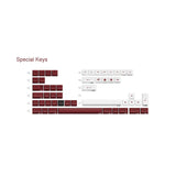 Akko Bred Keycap Set Doubleshot PBT - Divinikey