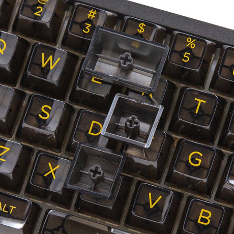 Akko Clear Keycap Set UV Polycarbonate - Divinikey