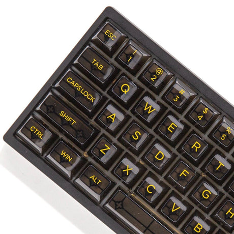 Akko Clear Keycap Set UV Polycarbonate - Divinikey