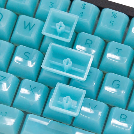 Akko Clear Keycap Set UV Polycarbonate - Divinikey