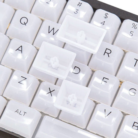 Akko Clear Keycap Set UV Polycarbonate - Divinikey