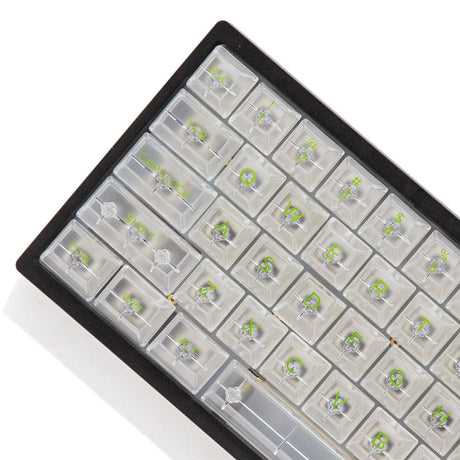 Akko Clear Keycap Set UV Polycarbonate - Divinikey