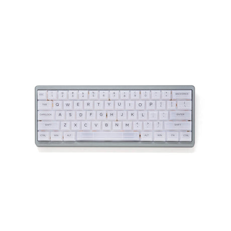 Akko Clear Keycap Set UV Polycarbonate - Divinikey