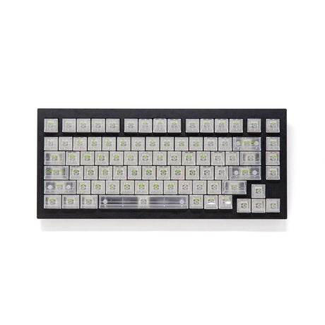Akko Clear Keycap Set UV Polycarbonate - Divinikey