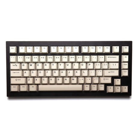 Akko Warm Gray Keycap Set Doubleshot PBT - Divinikey