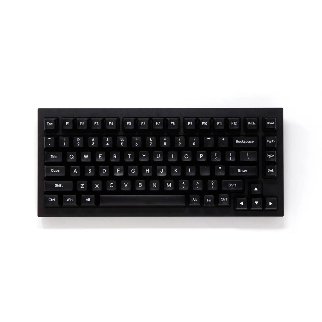 Akko White on Black Keycap Set Doubleshot ABS - Divinikey