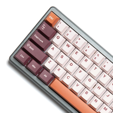 AlohaKB Low Tea Keycap Set Dye-Sub PBT - Divinikey