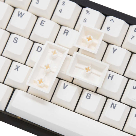 EnjoyPBT Grey on White Keycap Set Dye-Sub PBT - Divinikey